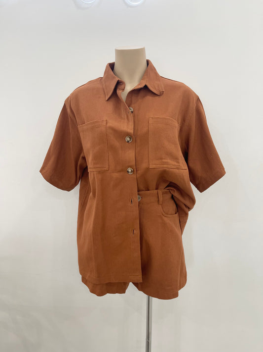 The Jude Set -  Tan Denim