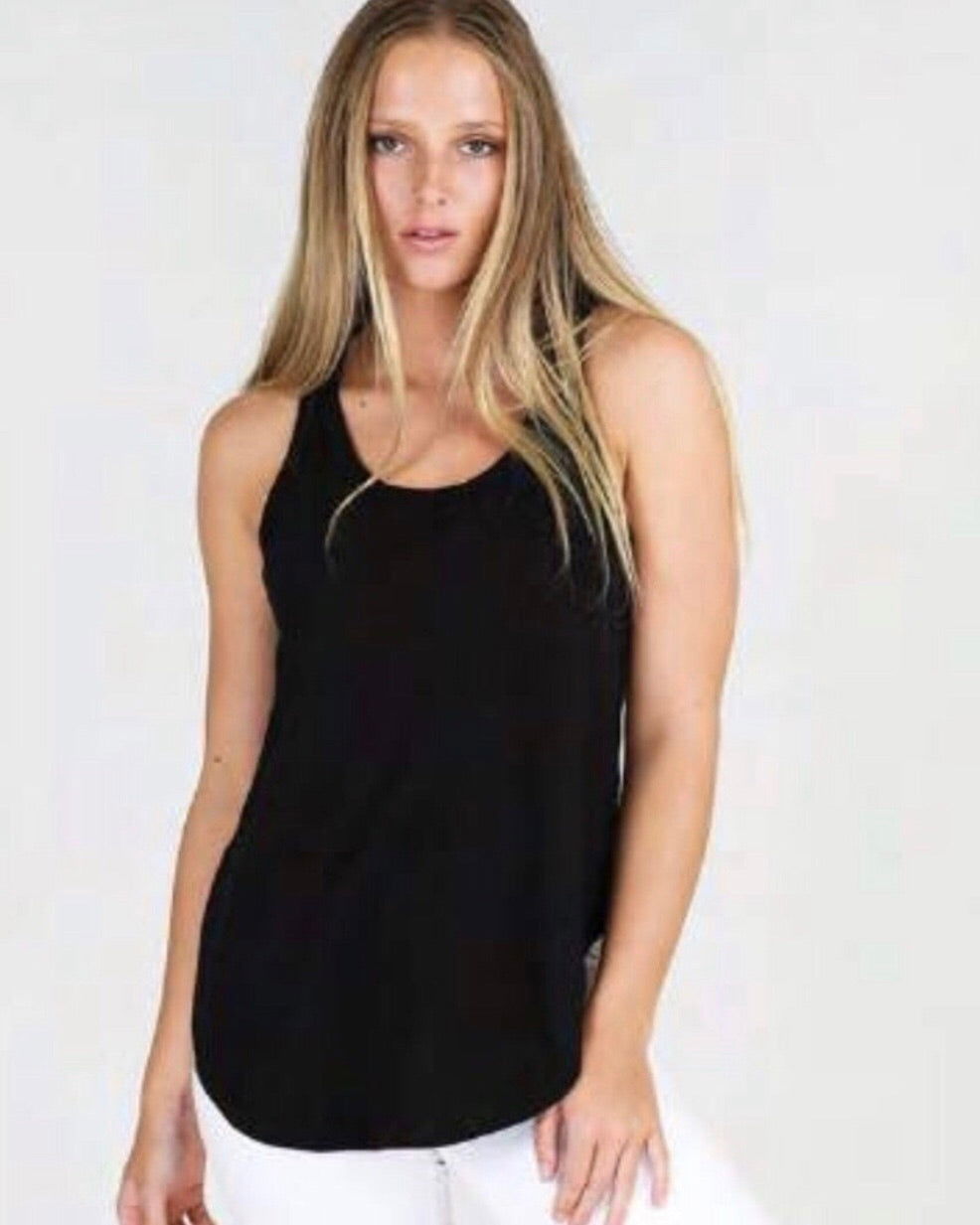 Hamilton 3rd Story Tank - Black - WANTED AND WILD