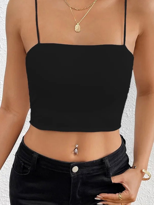 The Essential Double Layer Crop Top