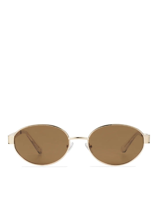 Evangelista Sunglasses  - Gold Brown