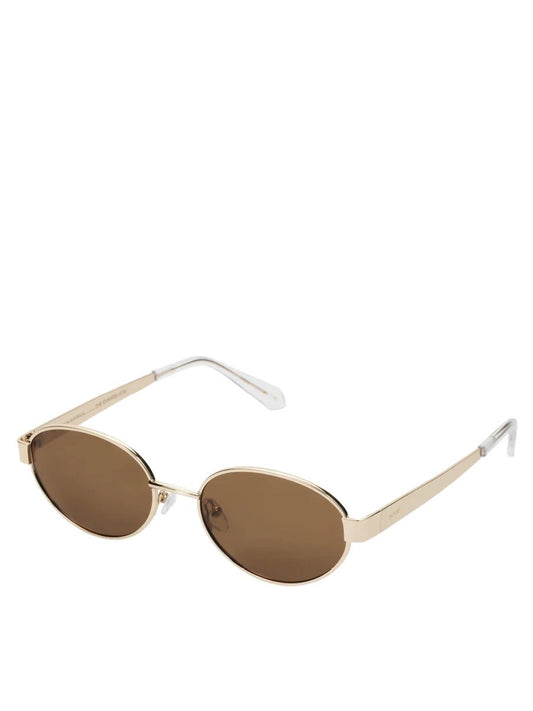 Evangelista Sunglasses  - Gold Brown