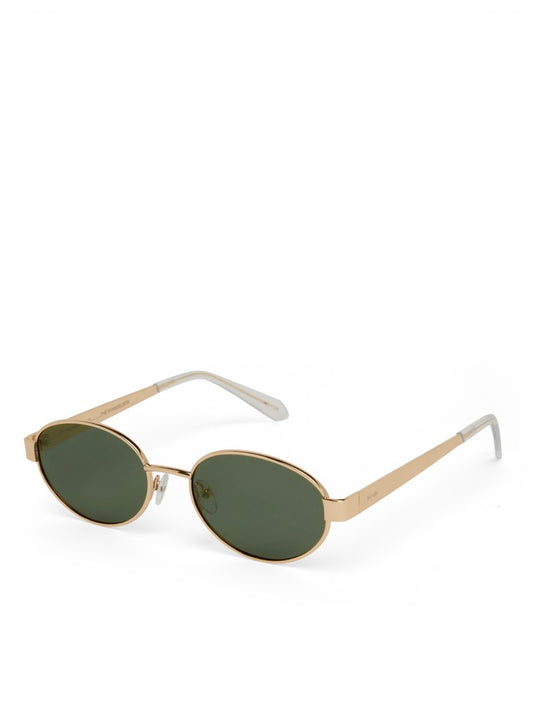 Evangelista Sunglasses - Gold Green