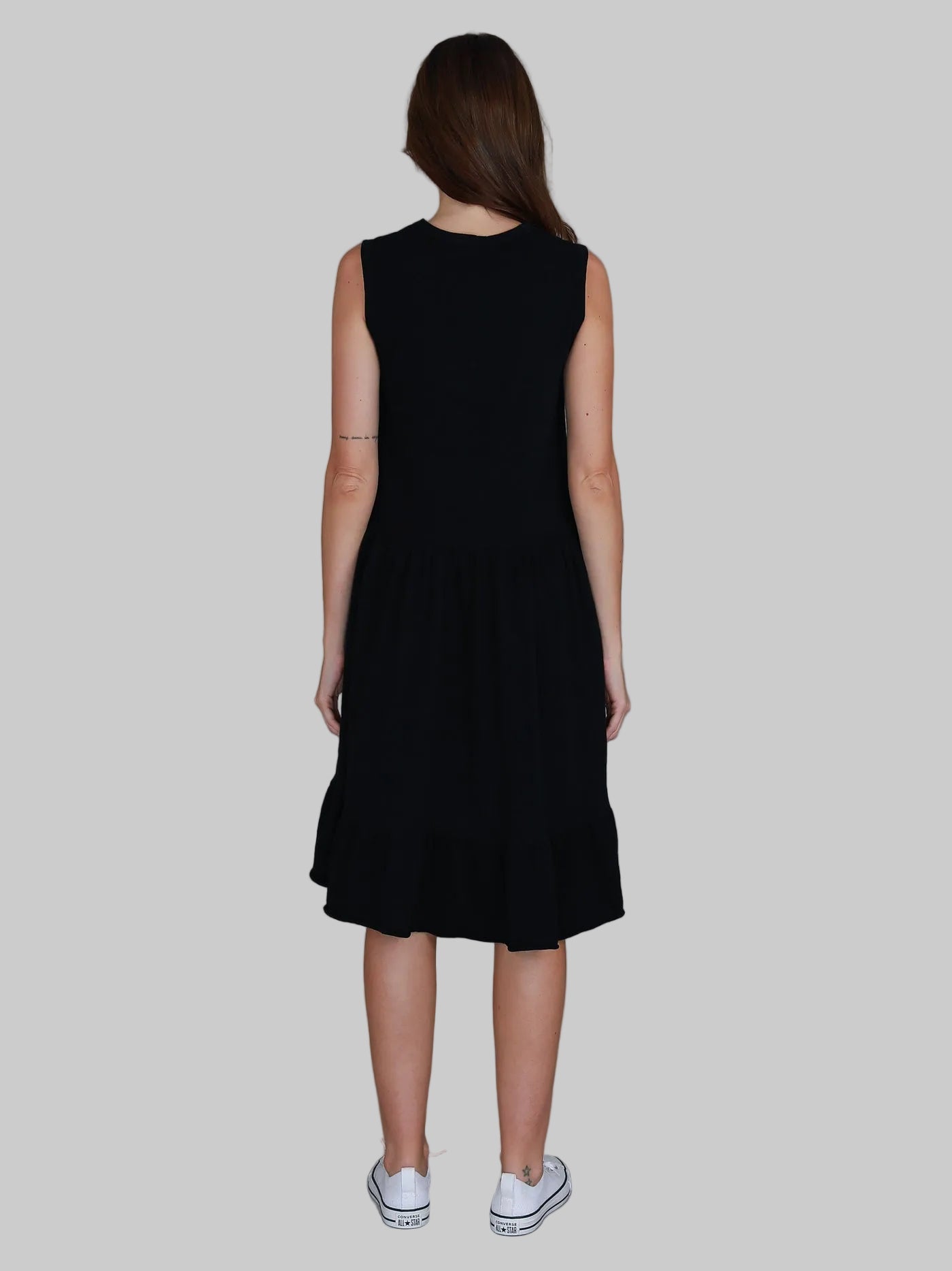 Hillary Tunic Dress - Black