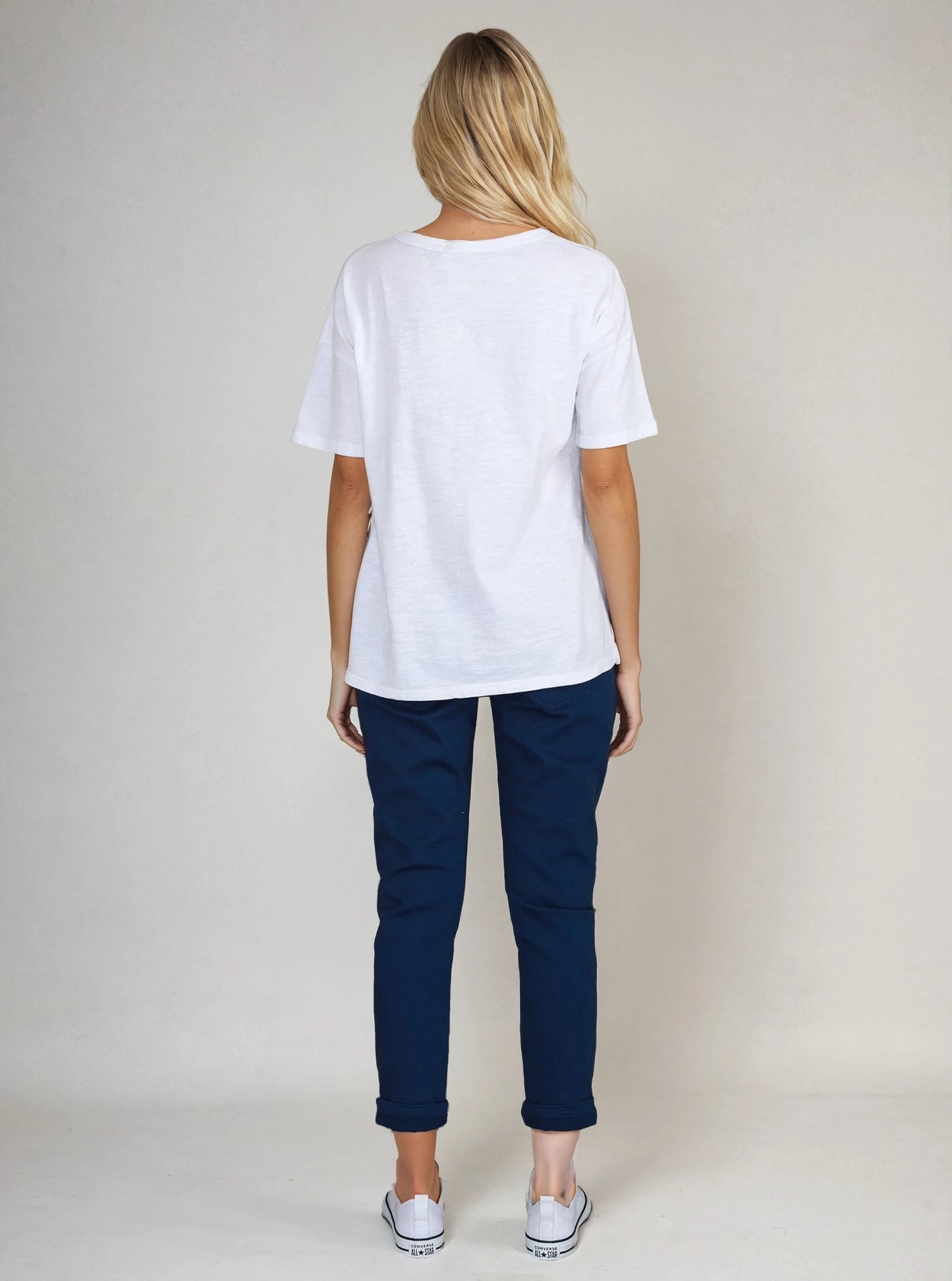 The Carrie Boyfriend Tee - White