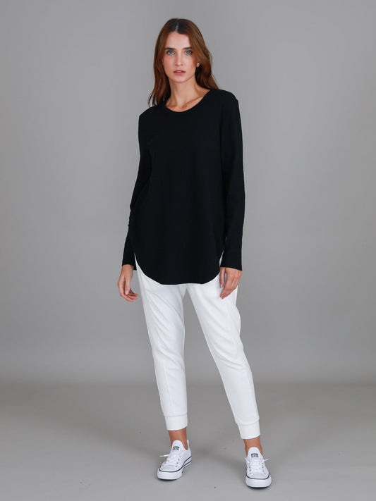 Scarlett Long Sleeve Tee - Black