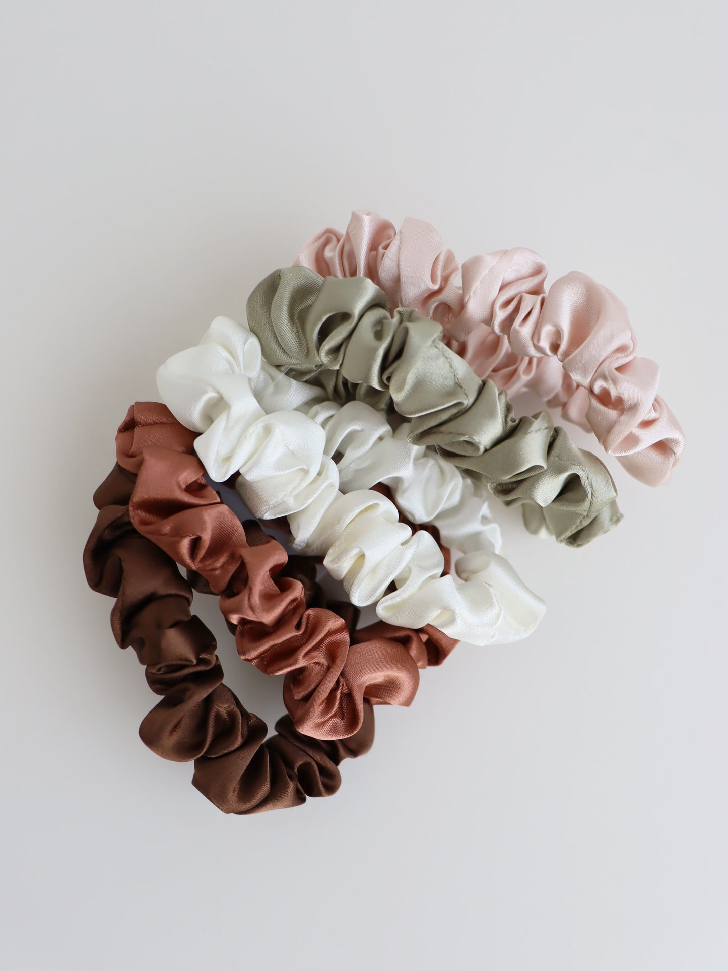 Mini Scrunchie 5 pack set - Leopard