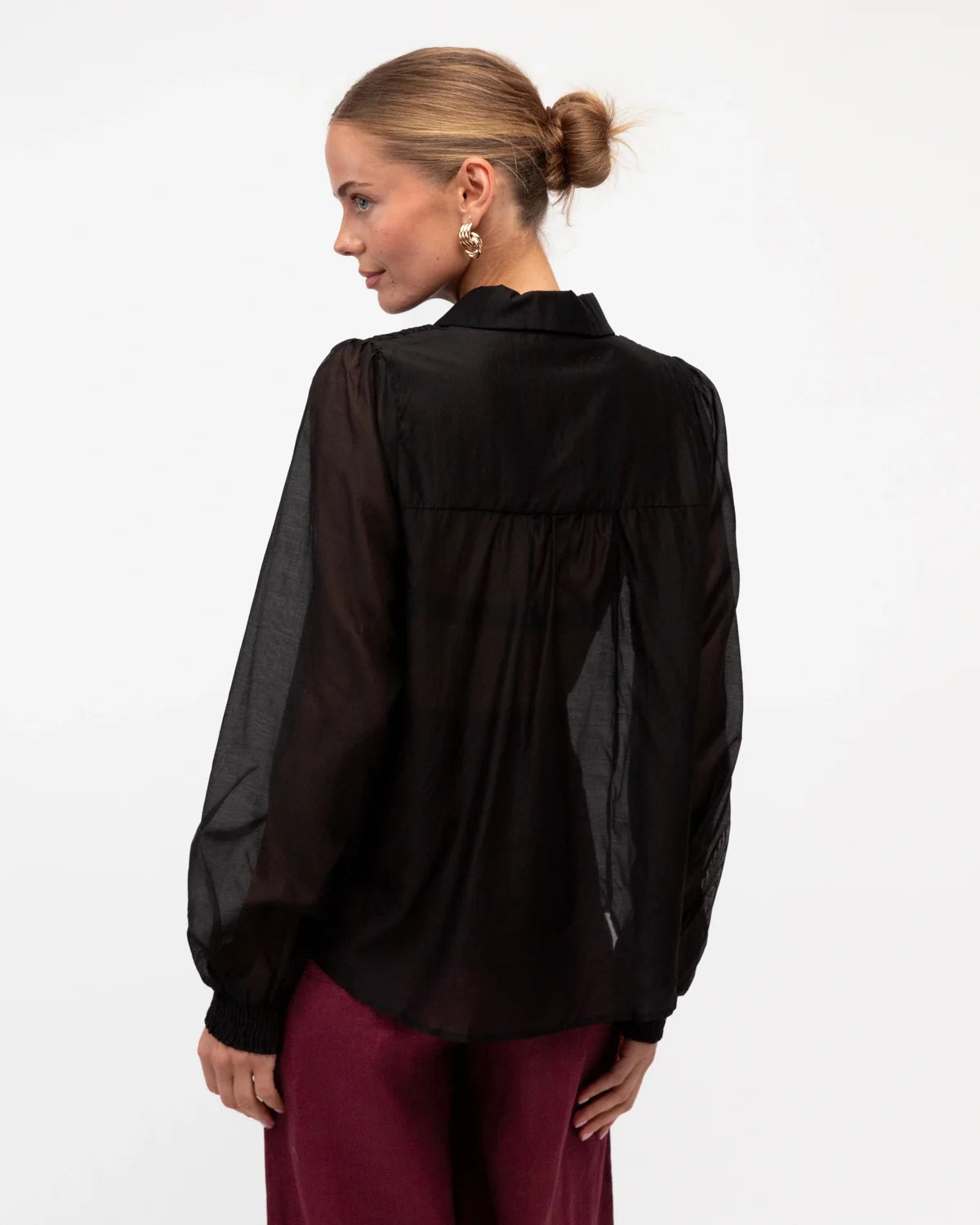 The Katya Blouse | Black