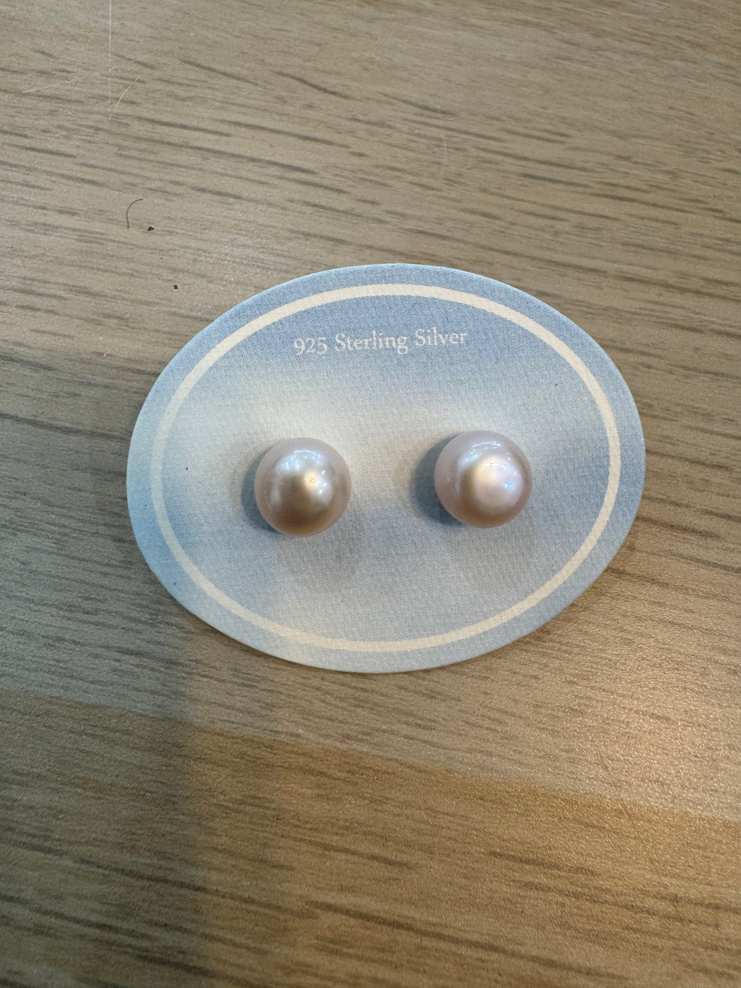 Marina pearl post earrings
