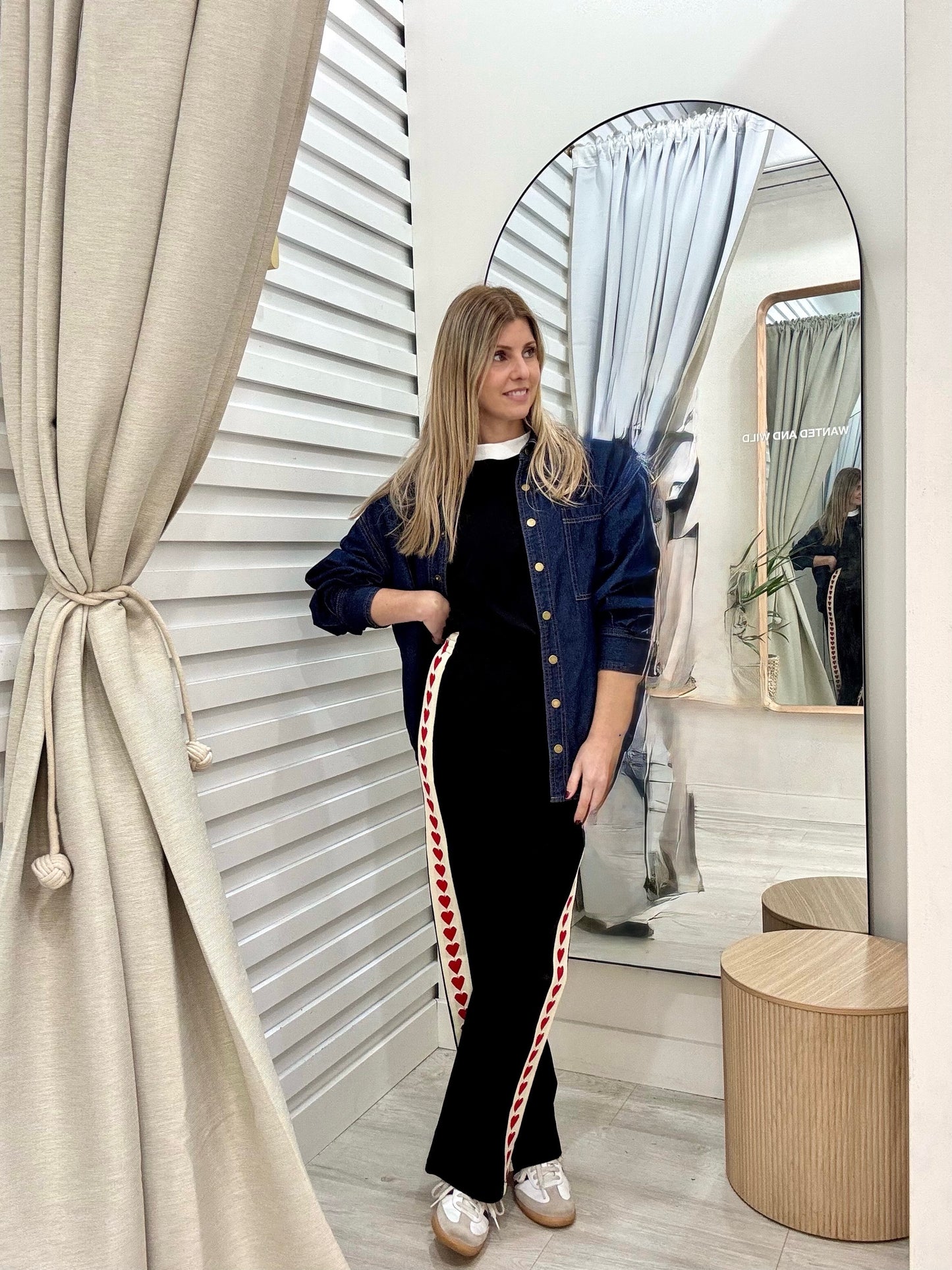 The Heart Racer Pants - Black