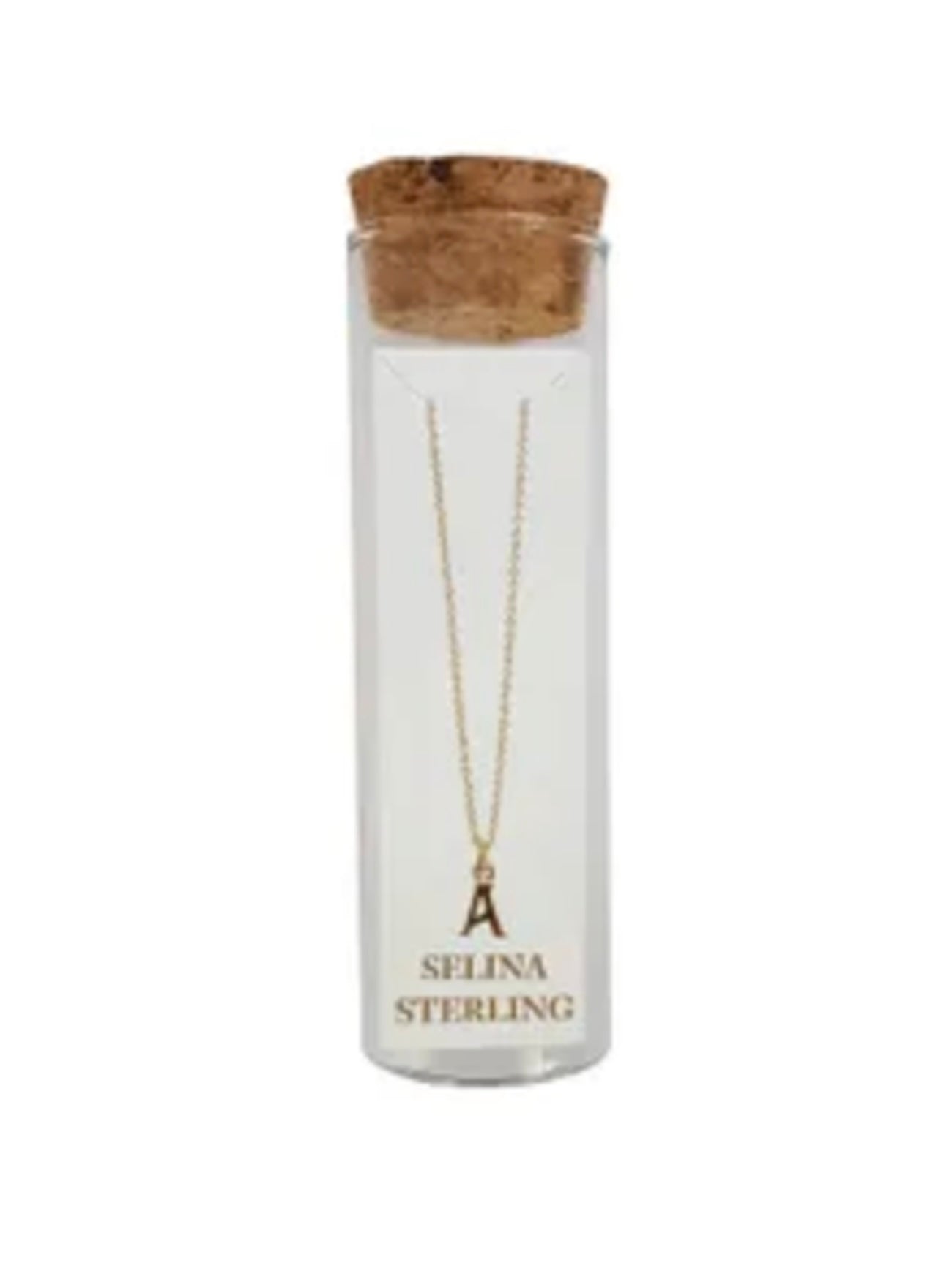 Initial Letter Necklace - WANTED AND WILD
