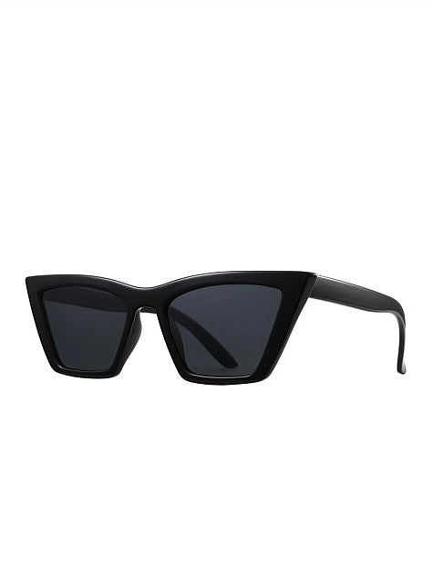 Lizette Reality Sunglasses Polarised - Black - WANTED AND WILD