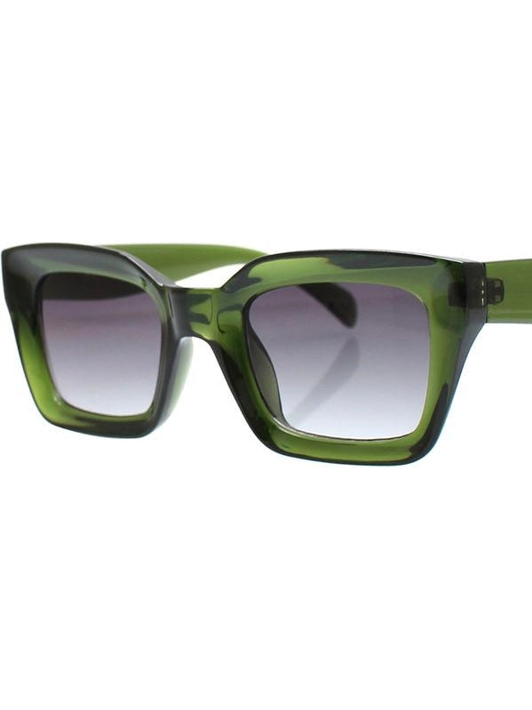 Onassis Reality Sunglasses Eco - Moss Green - WANTED AND WILD