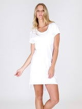The Berlin Tunic Dress - White - WANTED AND WILD