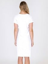 The Berlin Tunic Dress - White - WANTED AND WILD