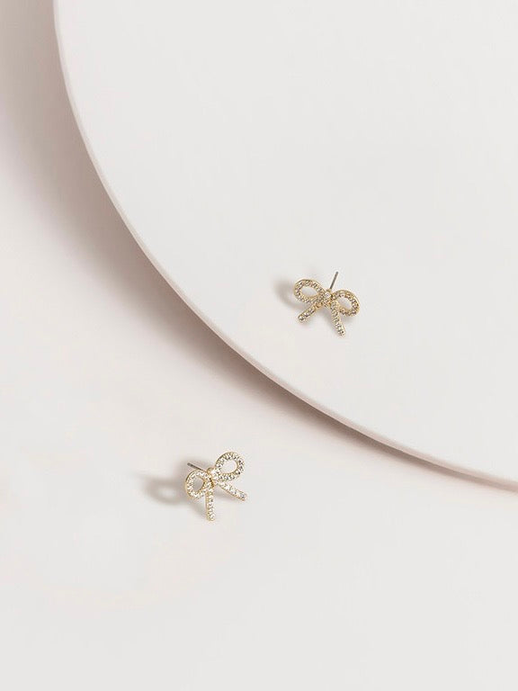 The Blair Bow Earrings - WANTED AND WILD