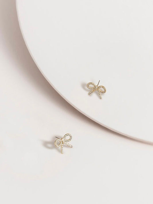 The Blair Bow Earrings - WANTED AND WILD