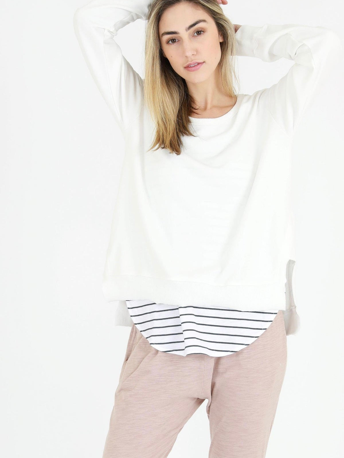Ulverstone Sweater | White | 3rd Story