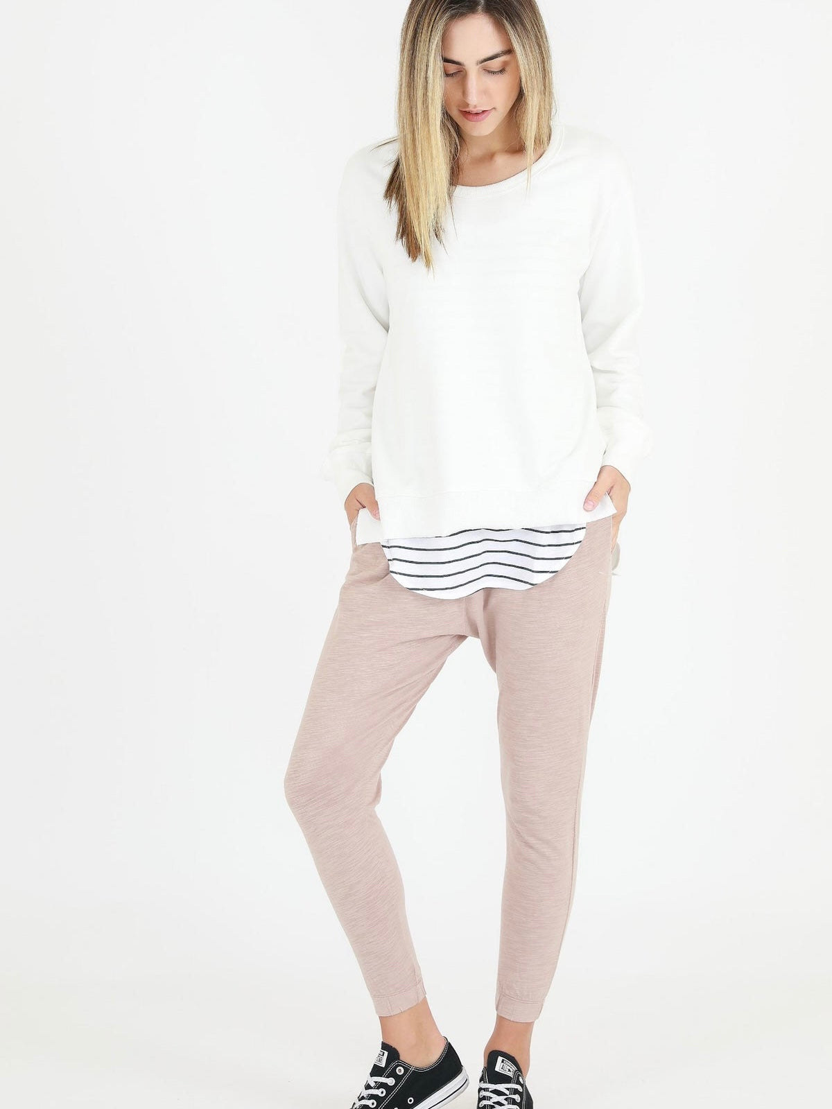 Ulverstone Sweater | White | 3rd Story
