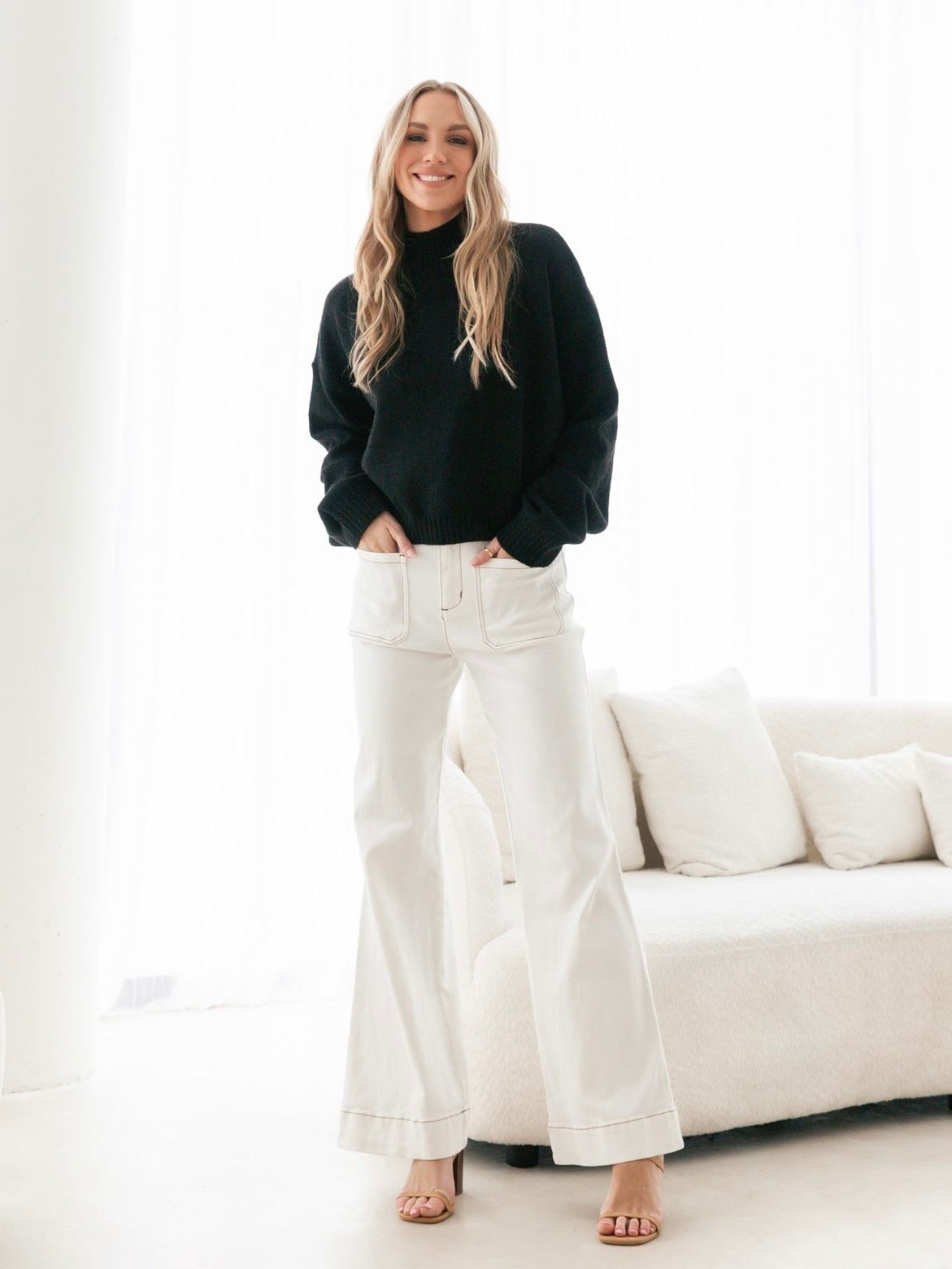 The Eden Jumper Black