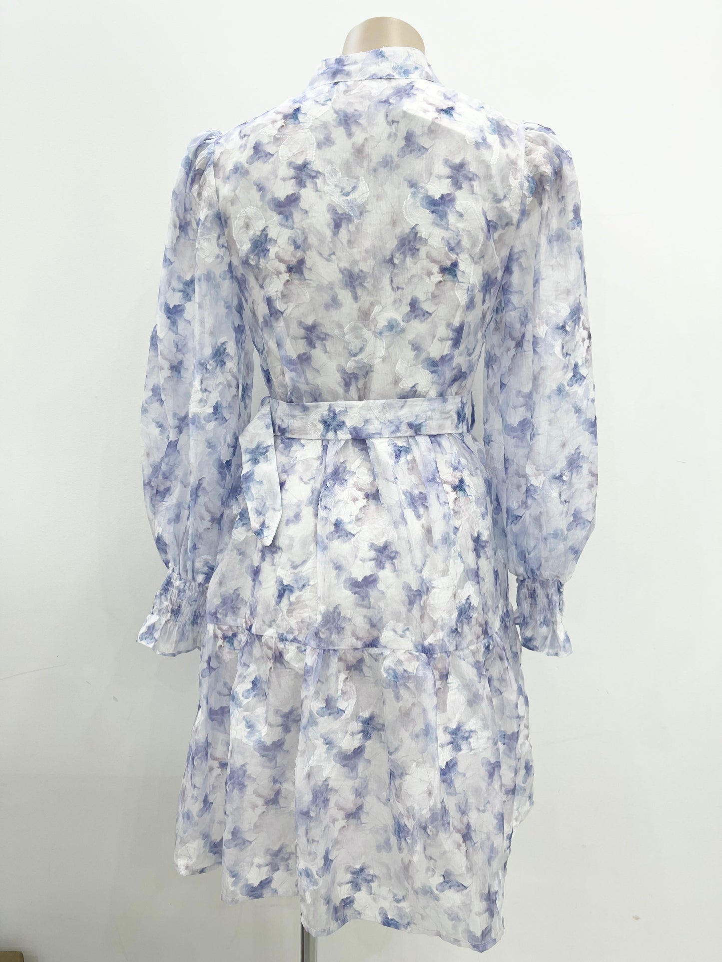 The Cloud Dress - Blue Floral