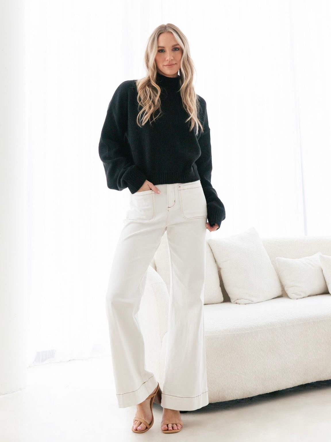 The Eden Jumper Black
