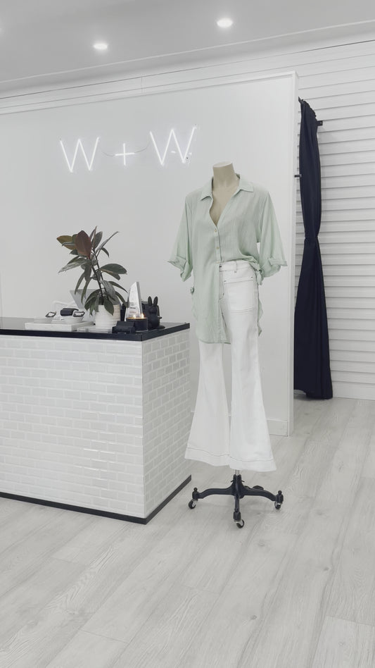 Florence Shirt - Sage