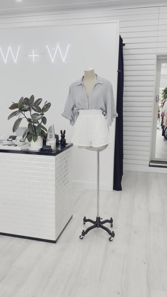 The Bree Shorts - White