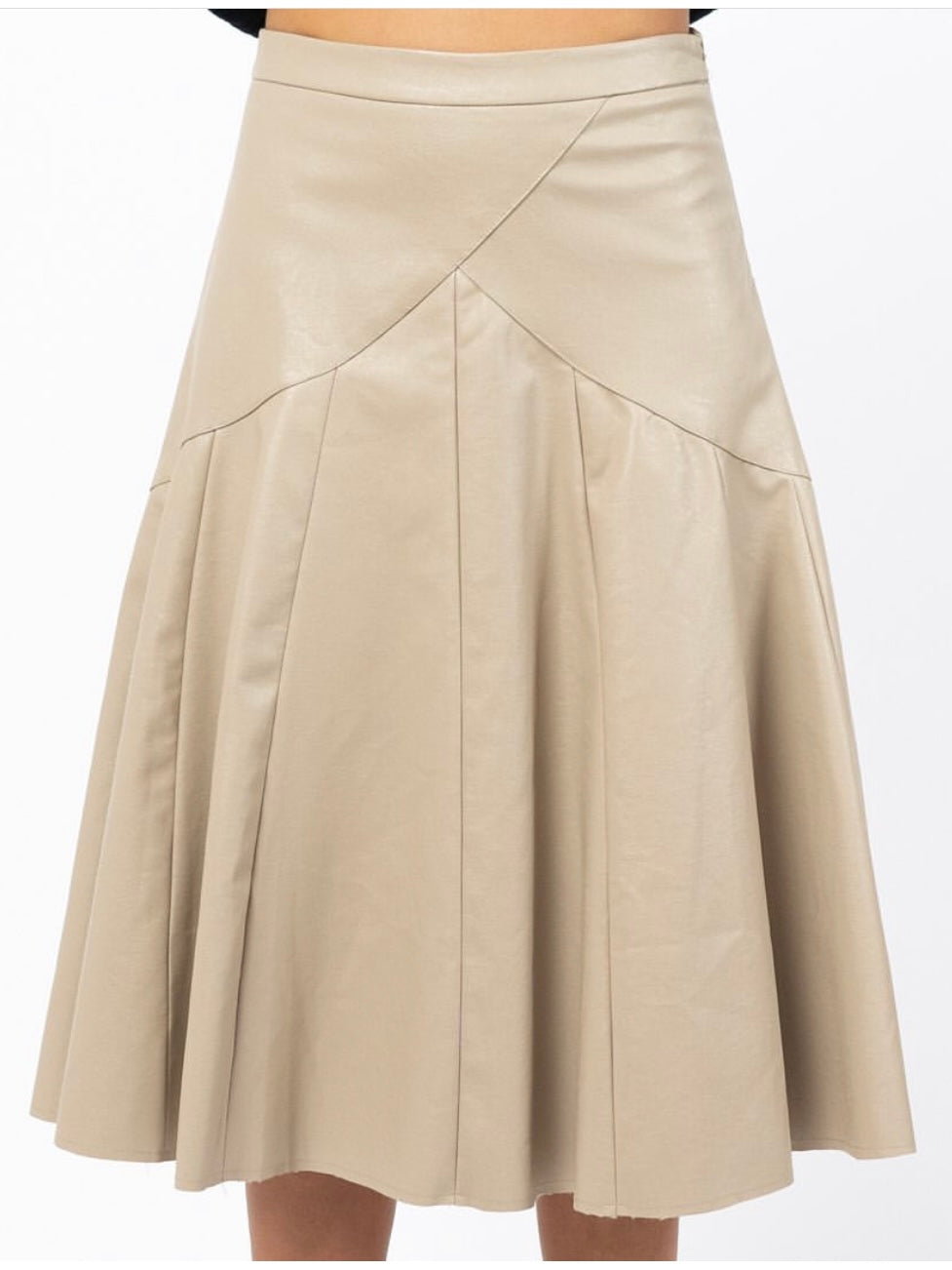 Wanted Midi Skirt - Camel