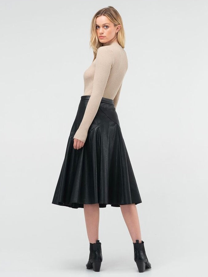 Wanted Midi Skirt - Black