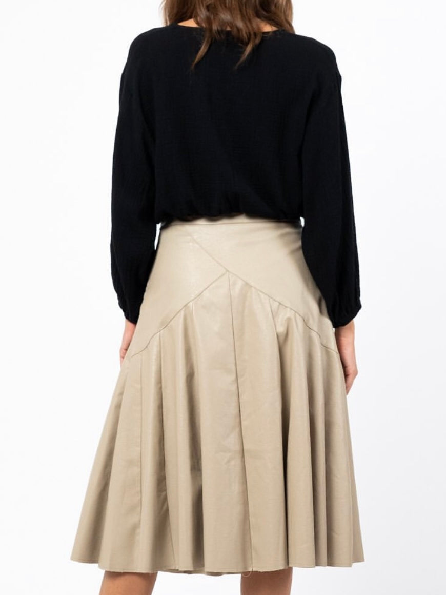 Wanted Midi Skirt - Camel