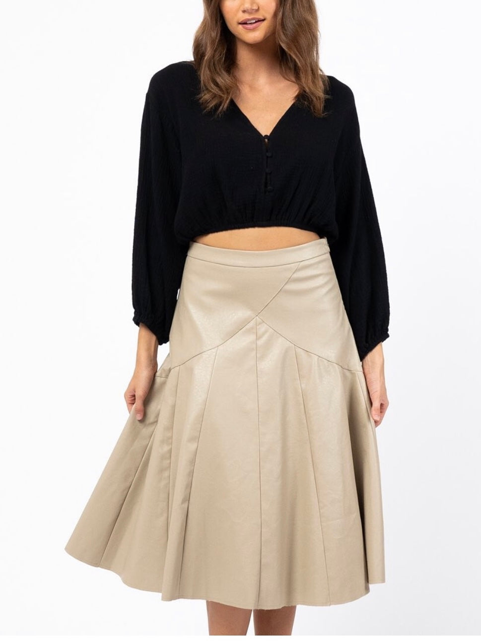 Wanted Midi Skirt - Camel