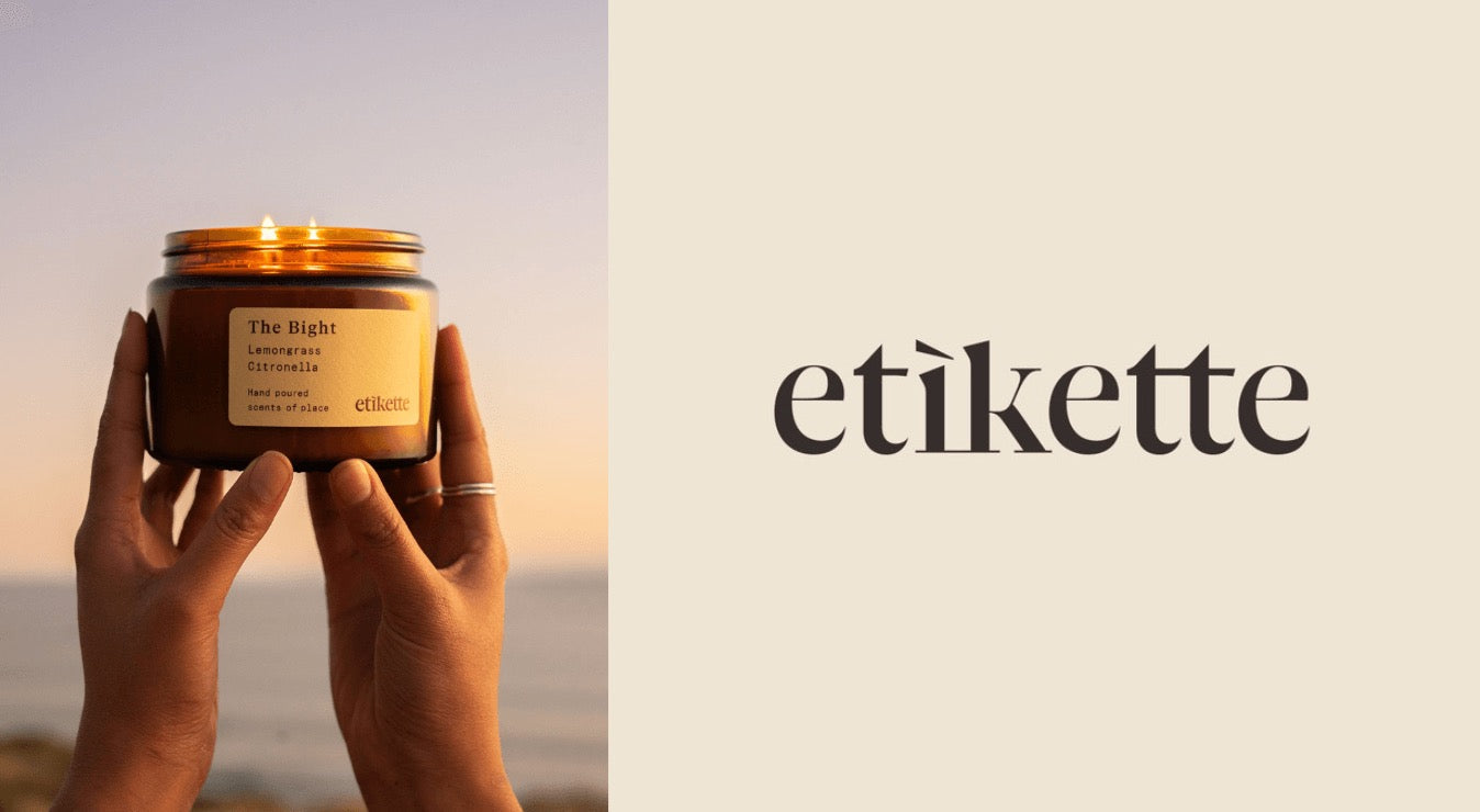 Etikette Candles at Wanted and Wild