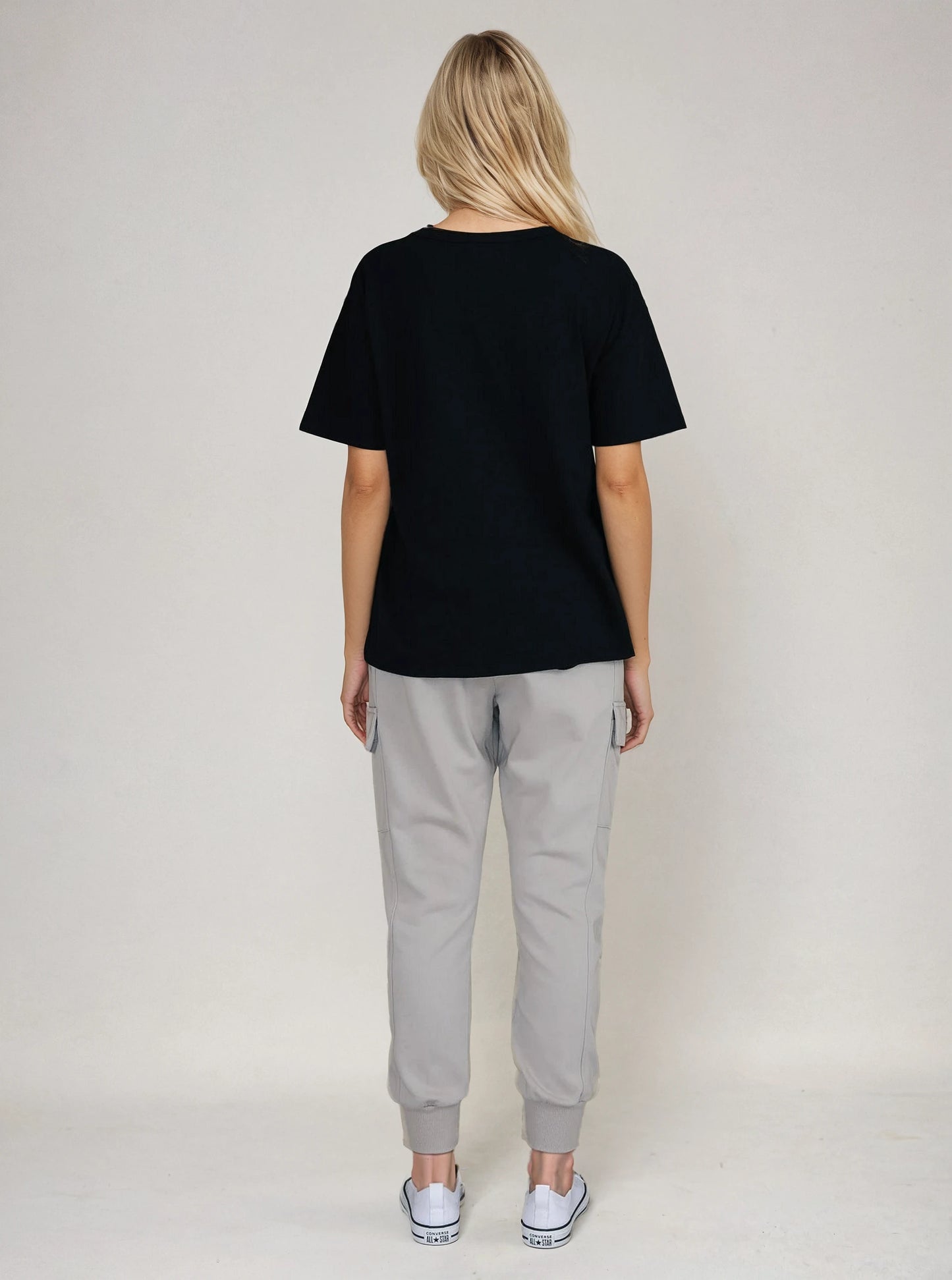 The Carrie Boyfriend Tee - Black