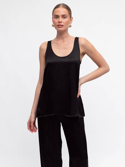 The Fern Cami Black