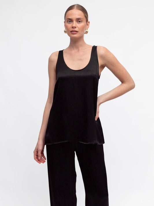 The Fern Cami Black