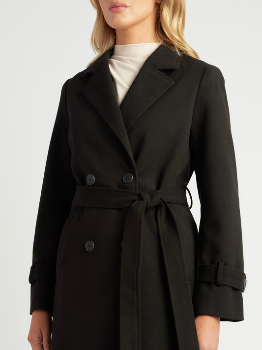 The June Coat - Black