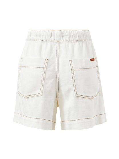 Darcy Relaxed Everyday Shorts | Ecru