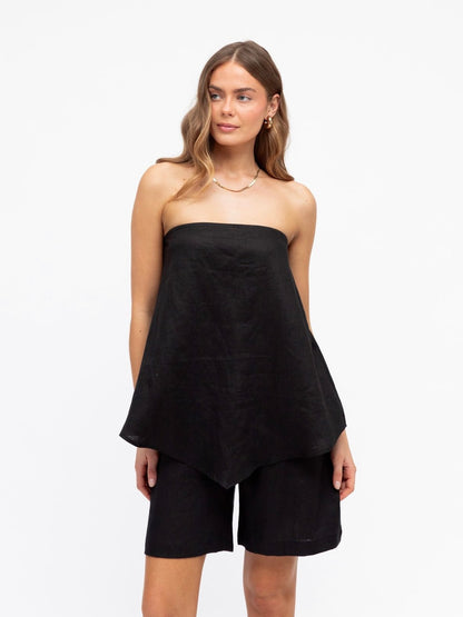 The Arabella Top- Black