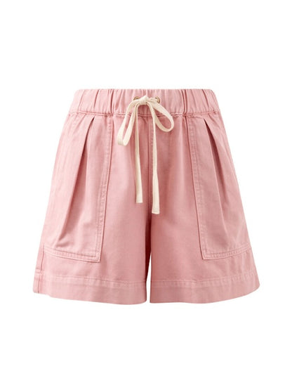 Darcy Relaxed Everyday Shorts - Washed Pink