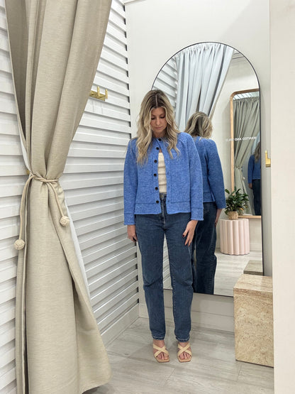 The Alice Cardigan - Cobalt Blue