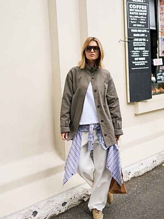 The Estelle Jacket - Moss