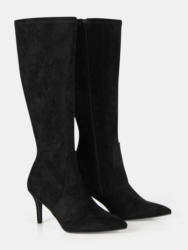 The Franesca Boots - Black