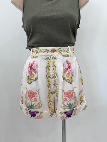 The Water Lily Shorts -  Floral