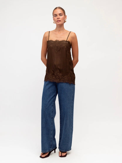 The Cara Cami | Chocolate