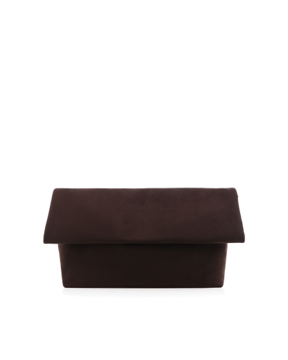 Rylee Clutch Bag - Cacao Brown