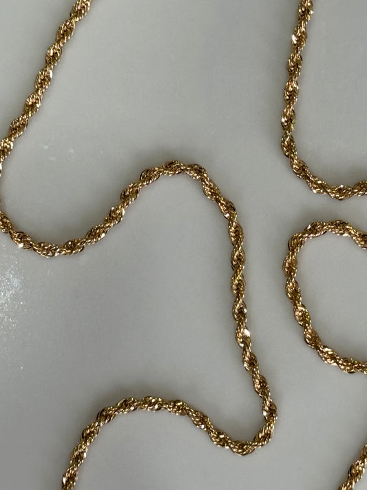 Rope Glasses Chain Gold