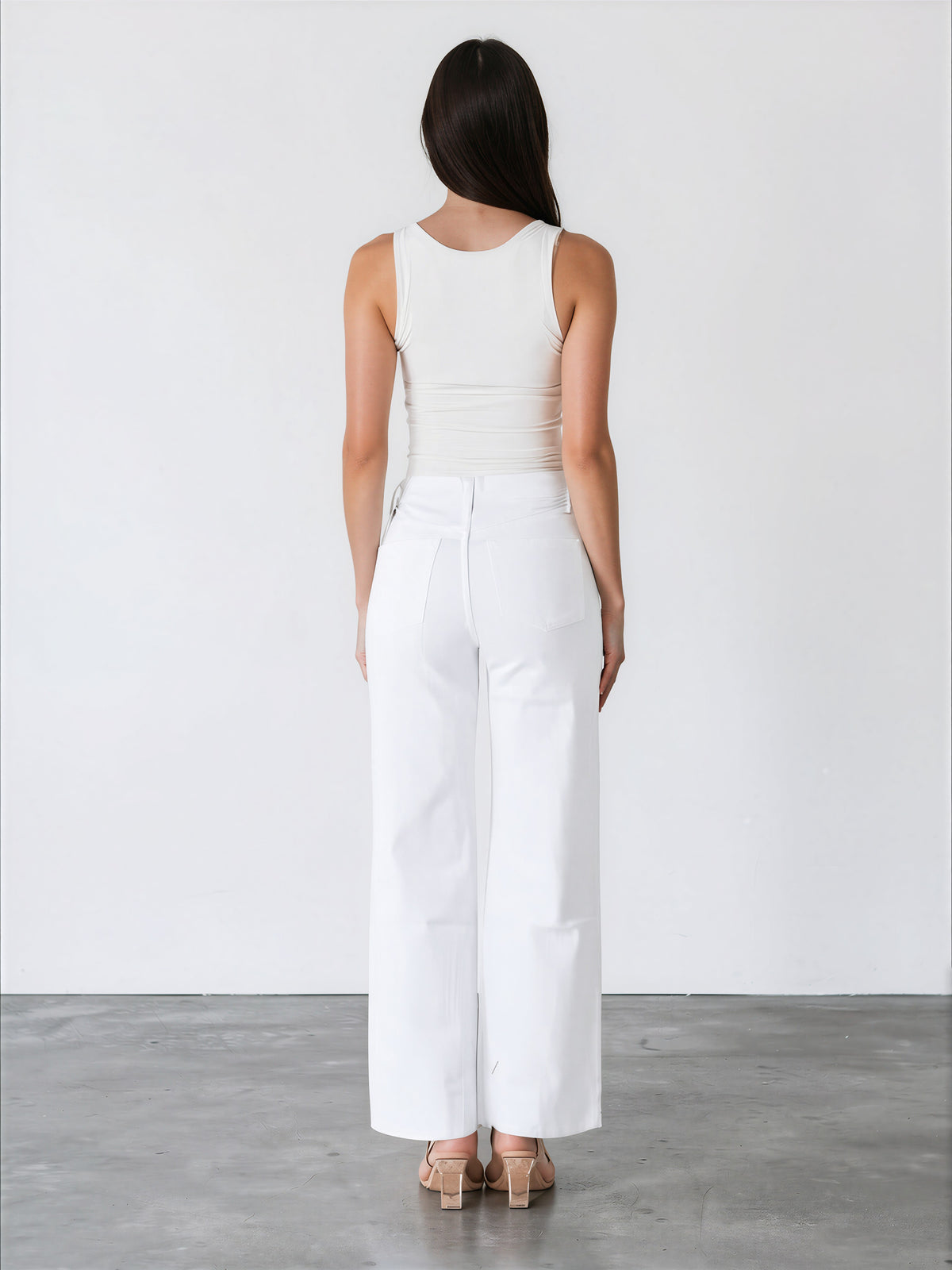 Kelsey Denim Jean | White