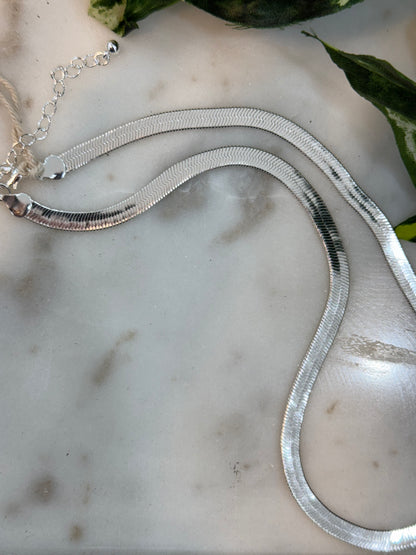 The Chelsea Herringbone Necklace