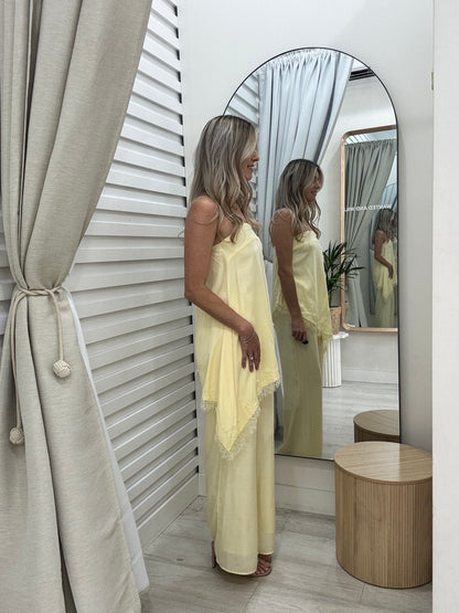 The Maeve Pants Set - Yellow