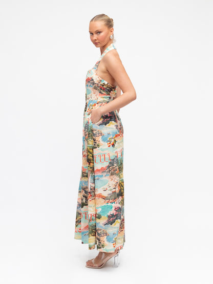 The Melanie Maxi Dress - Isadora print